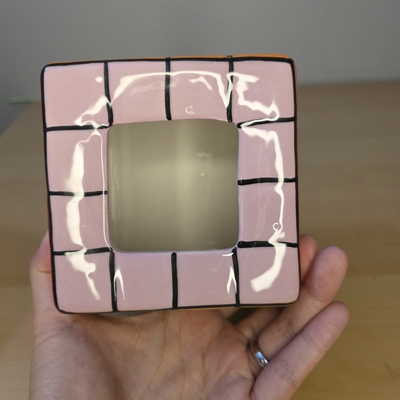 4” D Ceramic Rubic Cube Container by Ashland - Picture 5 of 6